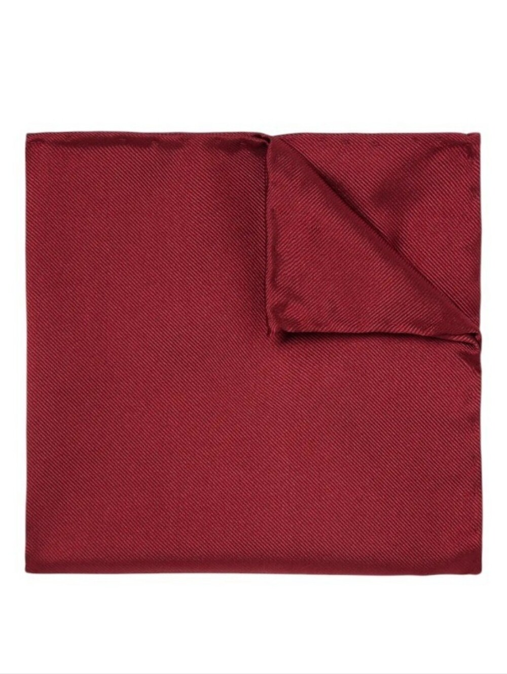Burgundy Dress Shirt Pocket Square